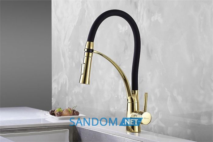 Змішувач для кухні REA GASPAR BLACK GOLD REA-B1019