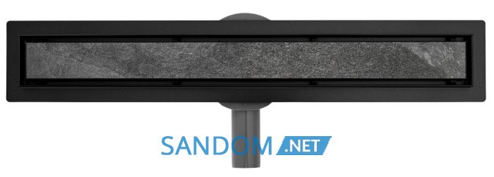 Трап для душа REA NEO PRO BLACK 2в1 черный 60 см
