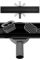 Трап для душа REA NEO PRO BLACK 2в1 черный 60 см