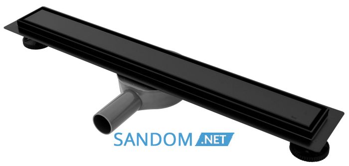 Трап для душа REA NEO PRO BLACK 2в1 черный 80 см