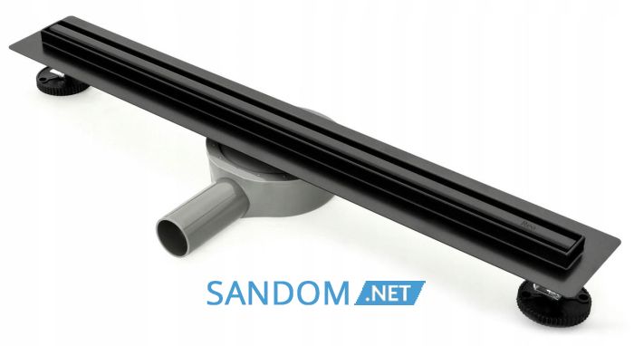 Трап для душа REA NEO SLIM PRO BLACK черный 60 см