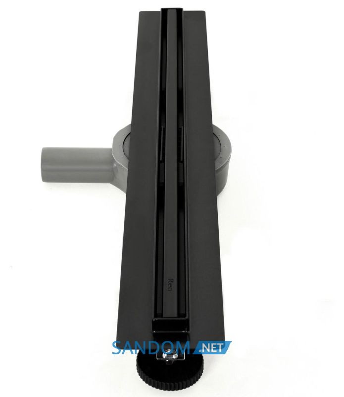 Трап для душа REA NEO SLIM PRO BLACK черный 90 см