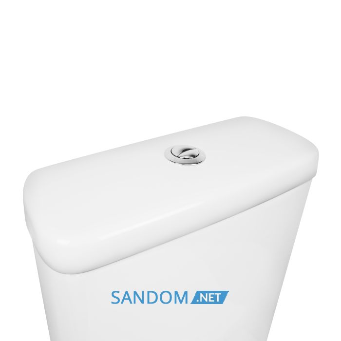 Унитаз-компакт Qtap Kolibri с сиденьем Soft-close QT1022C667PW