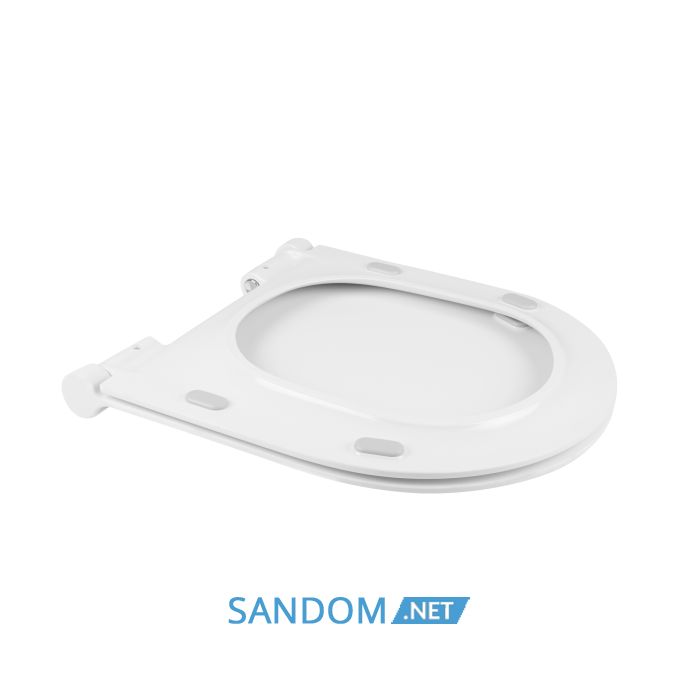 Унитаз-компакт Qtap Kolibri с сиденьем Soft-close QT1022C667PW