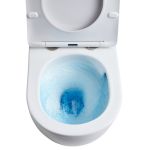Унитаз подвесной Qtap Robin New безободковый с сиденьем Soft-close QT1333046EUQW