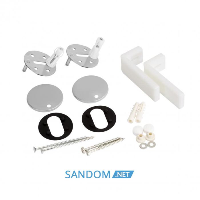 Унитаз-компакт Qtap Nando безободковый с сиденьем Soft-close QT12221222AW