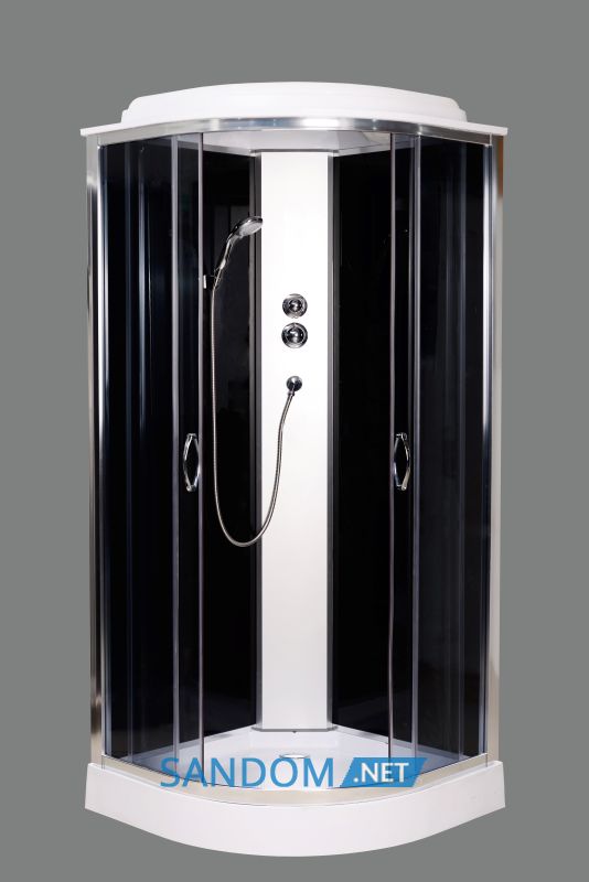 Гидробокс AquaStream GLS 90 Black Low 90х90х215