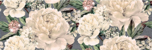Плитка для стен Cersanit Gracia Grey Flower Satin 20х60