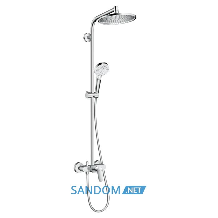 Душевая система Hansgrohe Crometta S 240 1jet Showerpipe 27269000