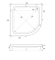 Душевой поддон Shower Slender SW-10505 90x90x15