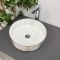 Умивальник накладний VBI PRATO BRUSH SILVER WHITE 36x36