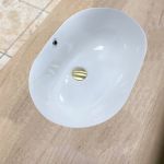 Умывальник врезной VBI MIRANDOLA WHITE 57x38,5