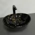 Умивальник накладний VBI PARMA MARBLE BLACK GLOSSY 41,5x33,5