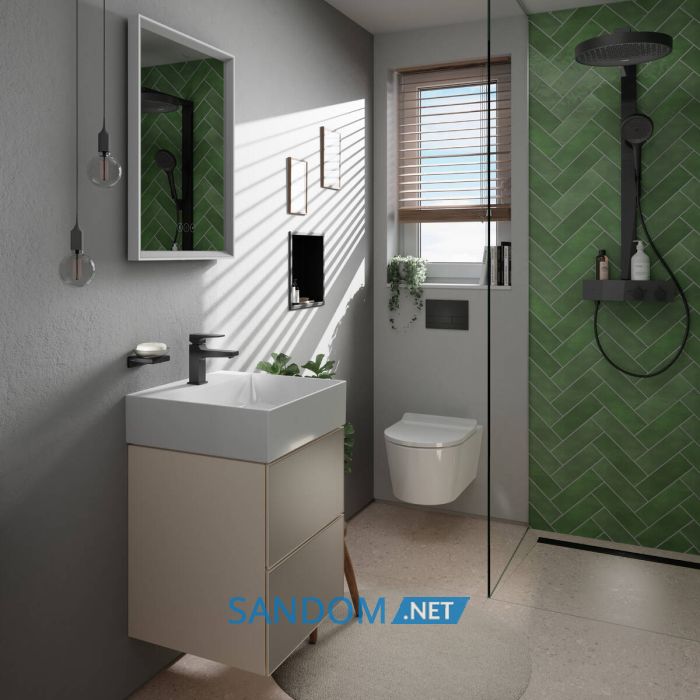 ELU PURA S унітаз підвісний 54*36,6см AquaHelix Flush, HygieneEffect, в комплекте з сиденням Slim з функцією SoftClose and QuickRelease