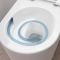 ELU PURA S унітаз підвісний 54*36,6см AquaHelix Flush, HygieneEffect, в комплекте з сиденням Slim з функцією SoftClose and QuickRelease