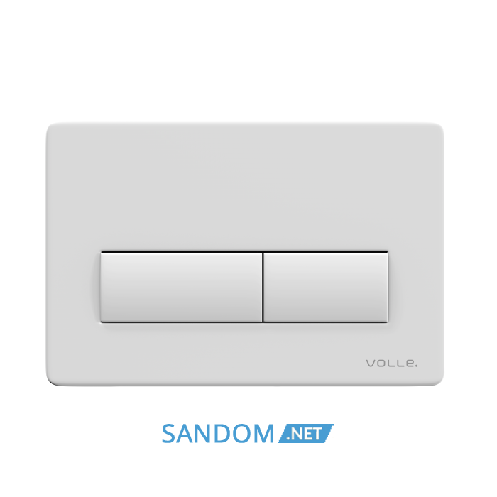 LARGO OLA клавіша змиву, blanco, пластик