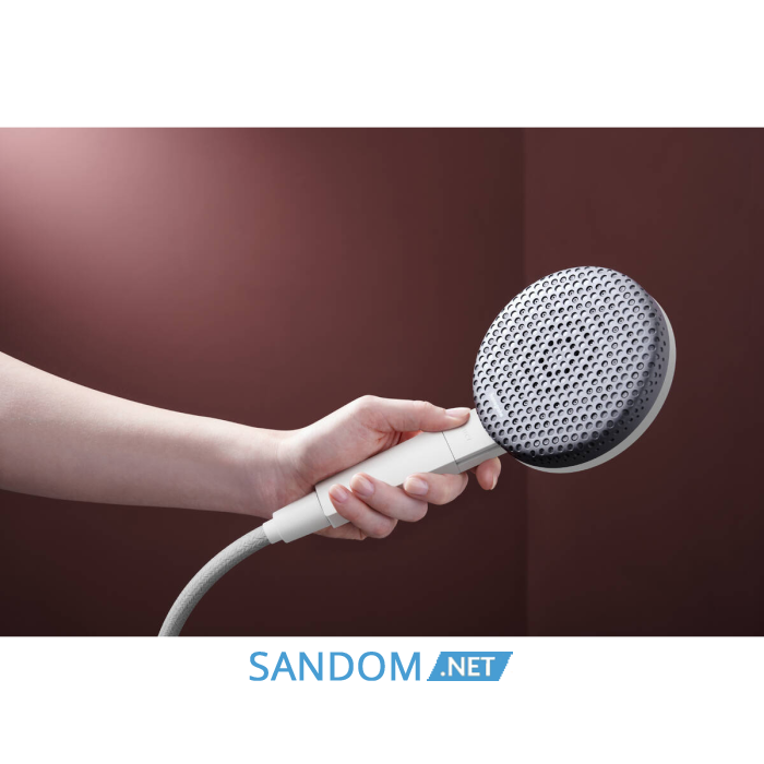 RAINDANCE ALIVE SELECT S ручний душ (3 типи струменів RainAir, PowderRain, Massage), білий матовий