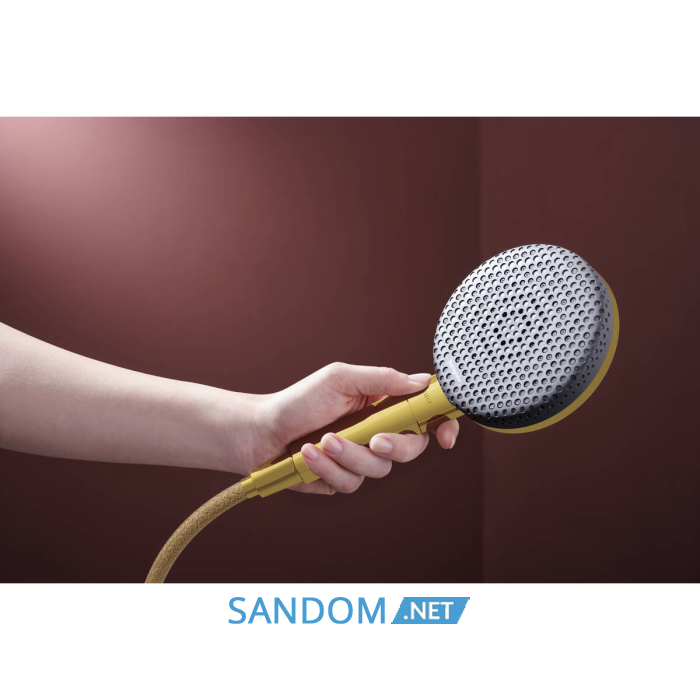 RAINDANCE ALIVE SELECT S ручний душ (3 типи струменів RainAir, PowderRain, Massage), полірованне золото
