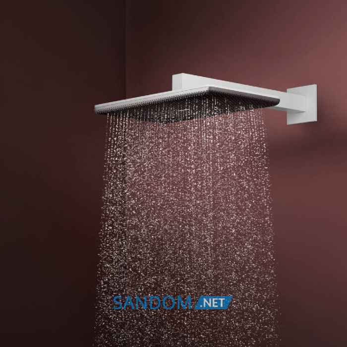 RAINDANCE ALIVE Q  верхній душ 210/340мм, 1 режим, колір білий  матовий