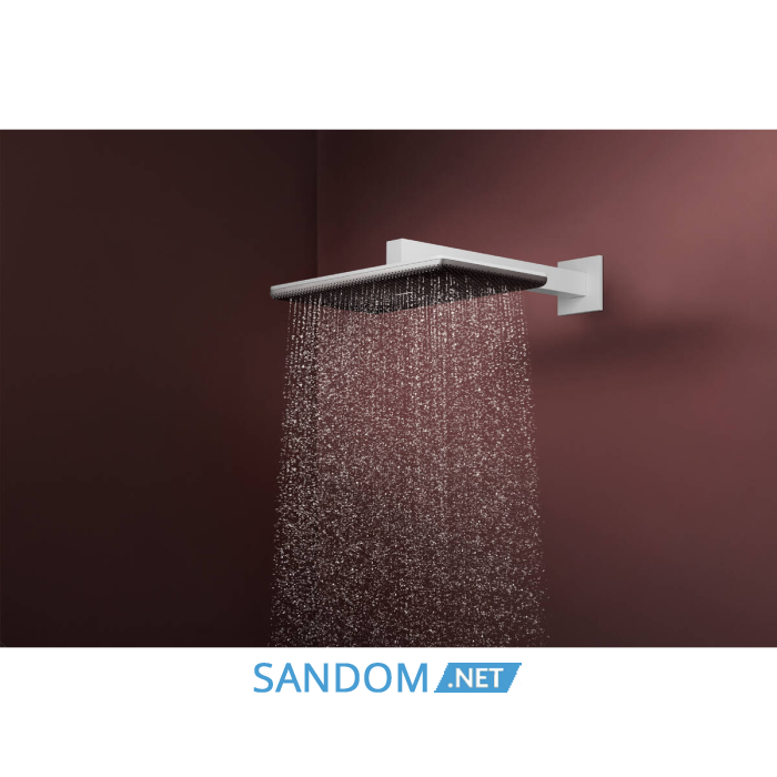 RAINDANCE ALIVE Q  верхній душ 210/340мм, 1 режим, колір білий  матовий