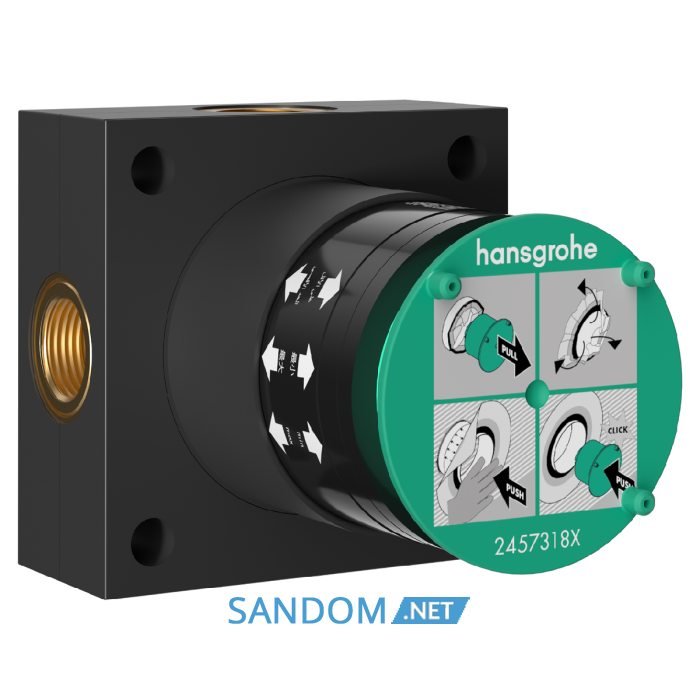 HANSGROHE прихована частина для підключення верхнього душу на  2 режими