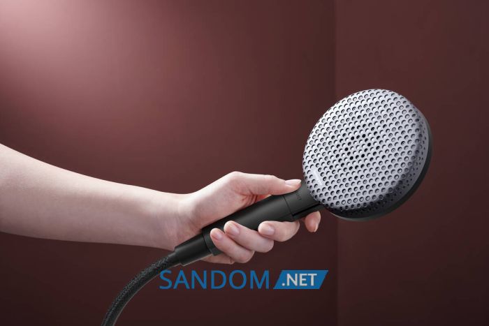 RAINDANCE ALIVE SELECT S душовий набір EcoSmart (ручний душ 3режими, шланг, тримач), чорний матовий