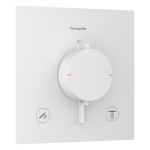 ECOSTAT COMFORT E термостат для 2х споживачів, ПМ, білий матовий