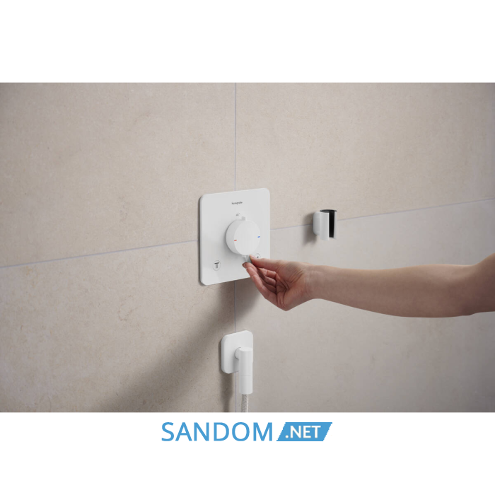 ECOSTAT COMFORT Q термостат для 2х споживачів, ПМ, білий матовий