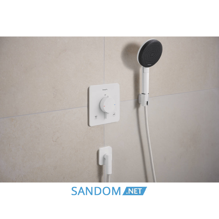 ECOSTAT COMFORT Q термостат для 2х споживачів, ПМ, білий матовий