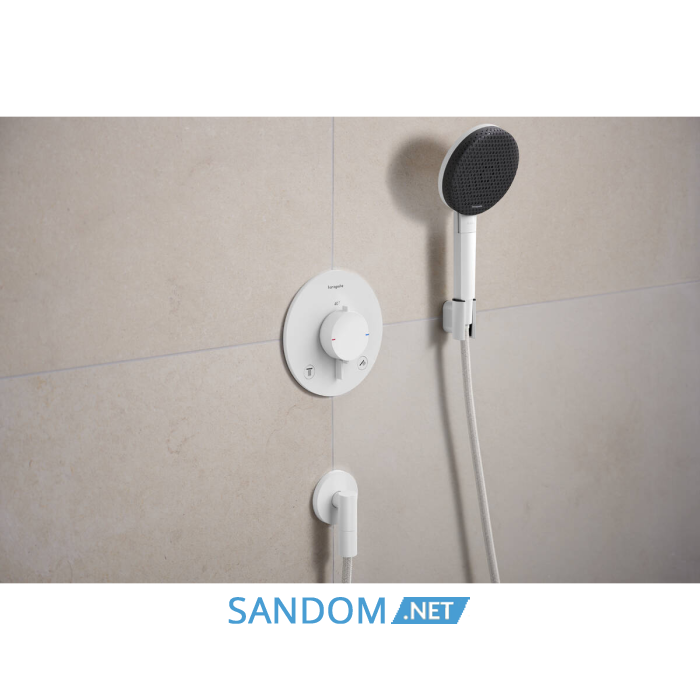 ECOSTAT COMFORT S термостат для 2х споживачів, ПМ, білий матовий