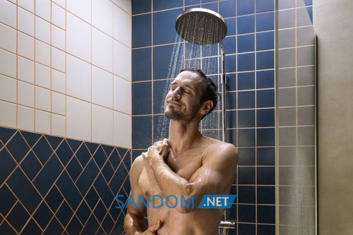 ACTIVERA S 240 1jet EcoSmart Showerpipe душова система з термостатом, хром