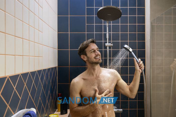 ACTIVERA S 240 1jet EcoSmart Showerpipe душова система з термостатом, хром