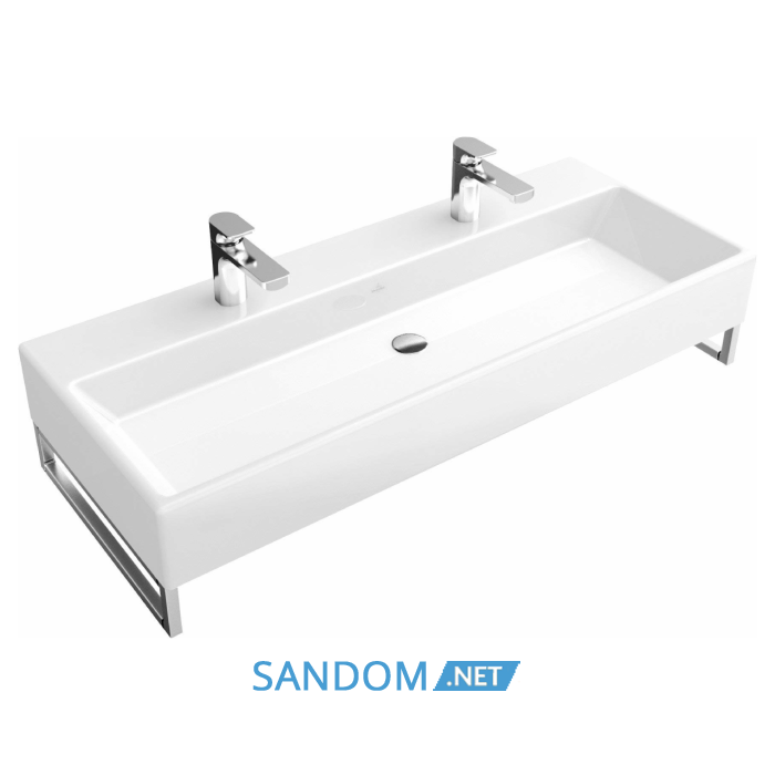 MEMENTO умивальник  100*47см, з  2 отв, без переливу, White Alpin CeramicPlus