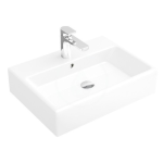 MEMENTO умивальник меблевий  60*42см, з отв, з переливом, Star White CeramicPlus