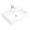 MEMENTO умивальник меблевий  60*42см, з отв, з переливом, Star White CeramicPlus