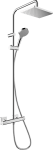 VERNIS SHAPE SHOWERPIPE душова система з термостатом 230 1jet, EcoSmart, колір хром