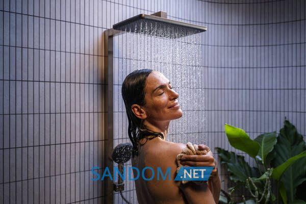 RAINDANCE ALIVE Q Showerpipe душова система 210/340  2jet, з термостатом, шліфованна бронза