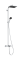 ACTIVERA Q 290/180 1jet EcoSmart Showerpipe душова система з термостатом для ванни, хром