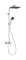 ACTIVERA Q 290/180 1jet EcoSmart Showerpipe душова система зі змішувачем, хром