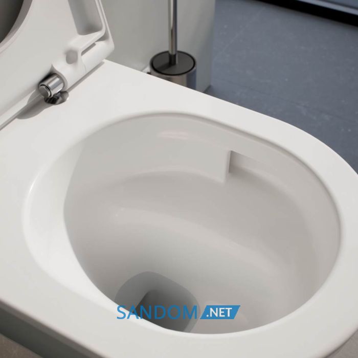 PRO X Rimless/Silent Flush підвісний унітаз, в комплекті з сидінням slow closing, білий
