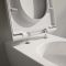 PRO X Rimless/Silent Flush підвісний унітаз, в комплекті з сидінням slow closing, білий