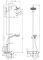 Showerpipe Croma душовий набір HANSGROHE 27143000