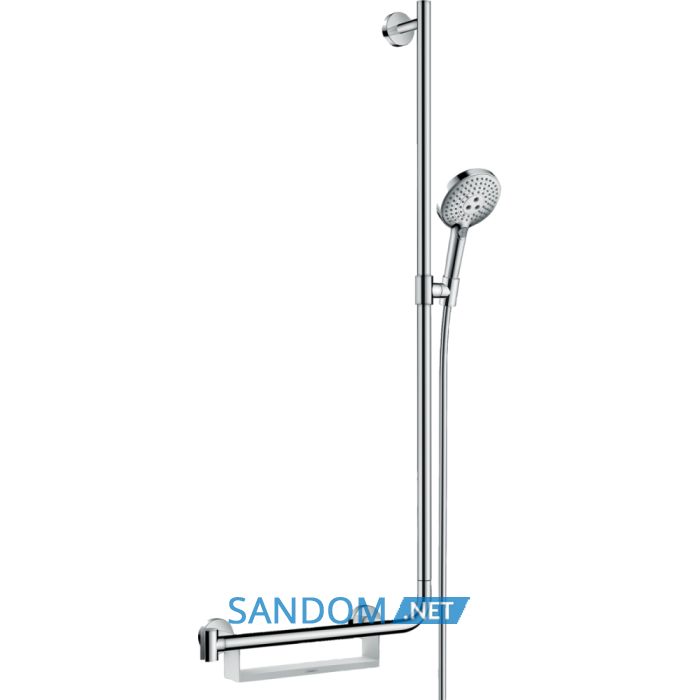 Unica Comfort Набiр для душа Raindance Select S 120  / штанга Unica Comfort 1,10 м розмiщена справа, хром