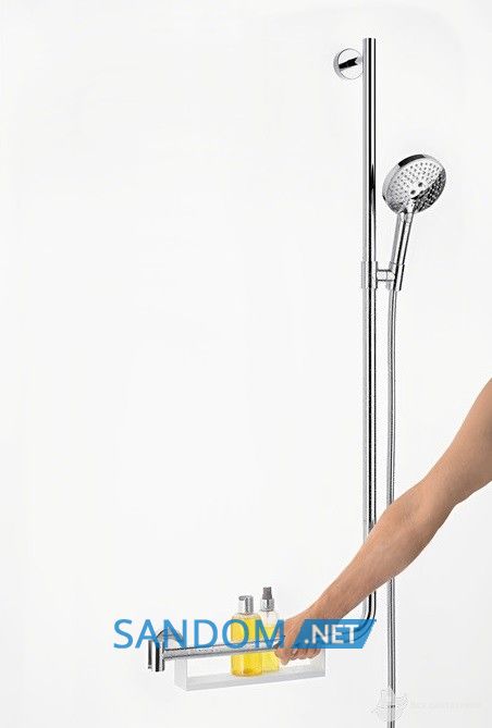 Unica Comfort Набiр для душа Raindance Select S 120  / штанга Unica Comfort 1,10 м розмiщена справа, хром