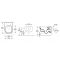 AVENTO унiтаз 37*53см, пiдвiсний, Rimless