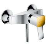 Metropol Classic Змішувач для душу одноважільний, хром/золото