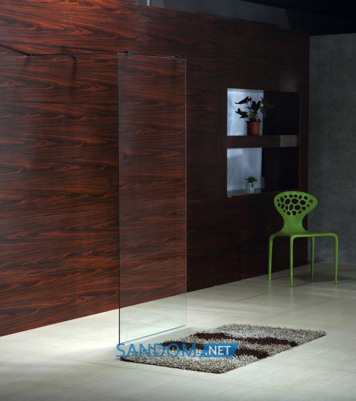 Стінка Walk-In 90*190см, загартоване прозоре скло 8мм