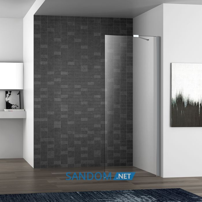 Стінка Walk-In 90*190см, загартоване прозоре скло 8мм