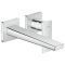 Metropol Змішувач для раковини одноважiльний з виливом 225 мм, настінний монтаж, хром