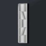 Шафа підвісна відкрита, кам'яна Solid surface 300 * 200 * 1450mm